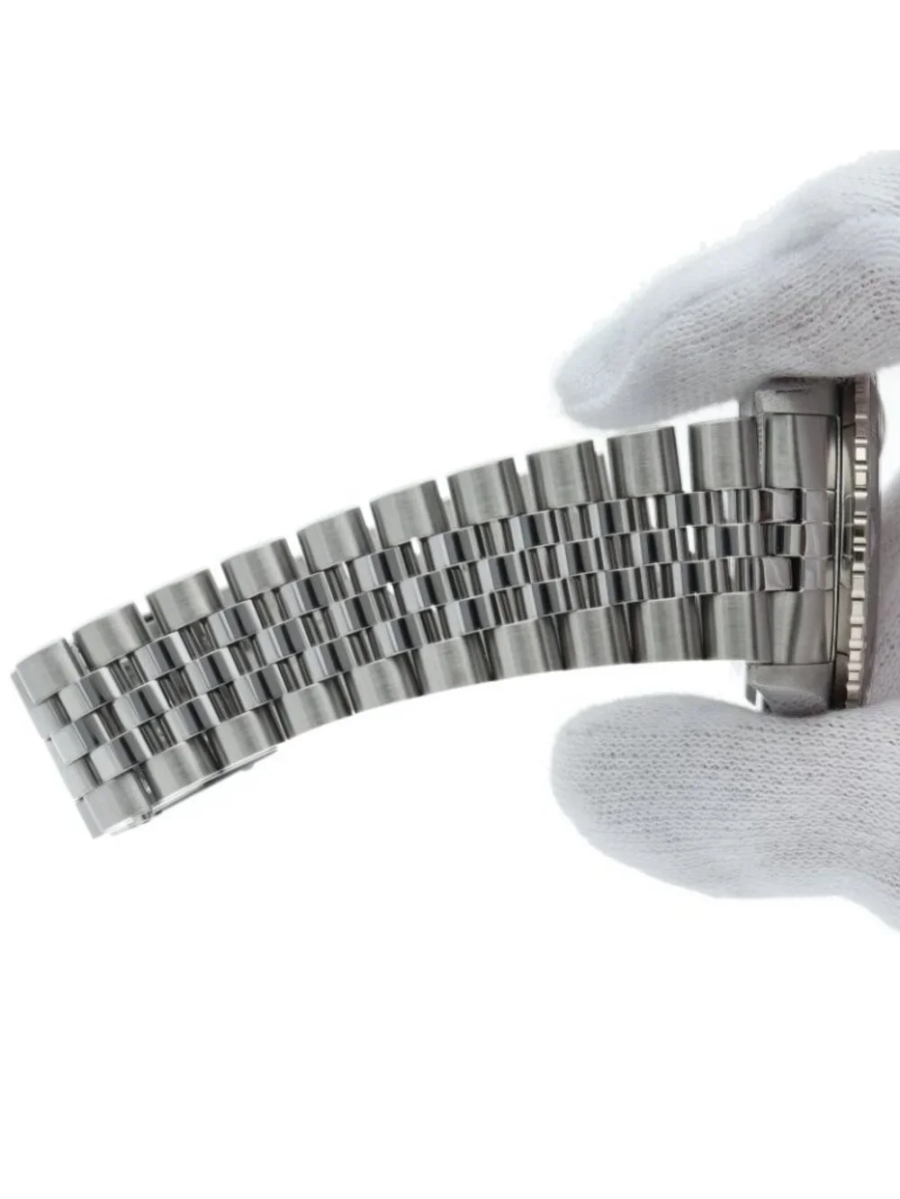 Rolex Datejust Watch Jubilee Thunderbird Box 18k White Gold